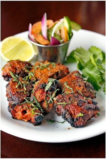 Lamb Boti Kabob.