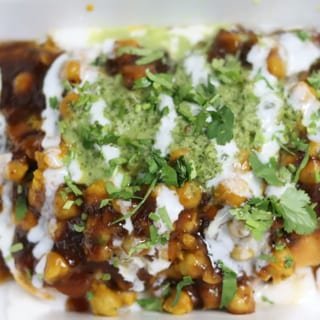 Samosa Channa Chat