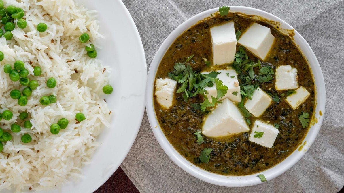 Palak Paneer.